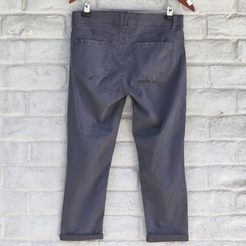 Democracy "Ab"solution 6P Gray Stretch Ankle Utility Cargo Pants Jeans - Picture 3 of 12